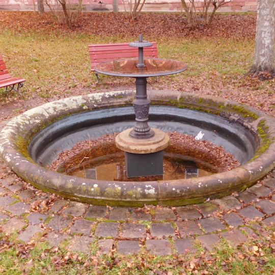 Fountain in Nádražní street