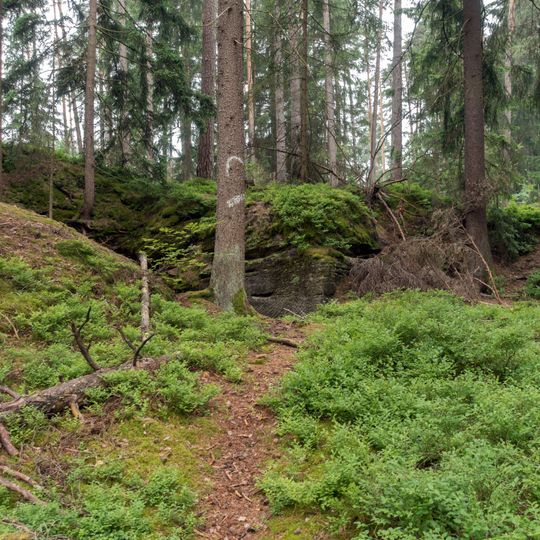Sandsteinbruch nördlich von Moosbach