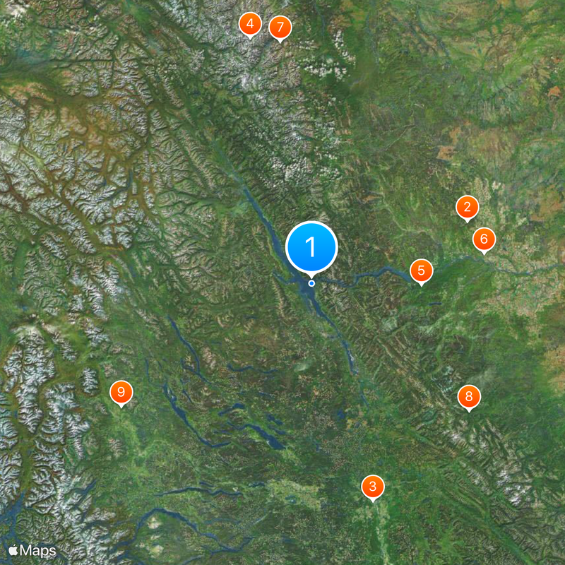 Peace River Map