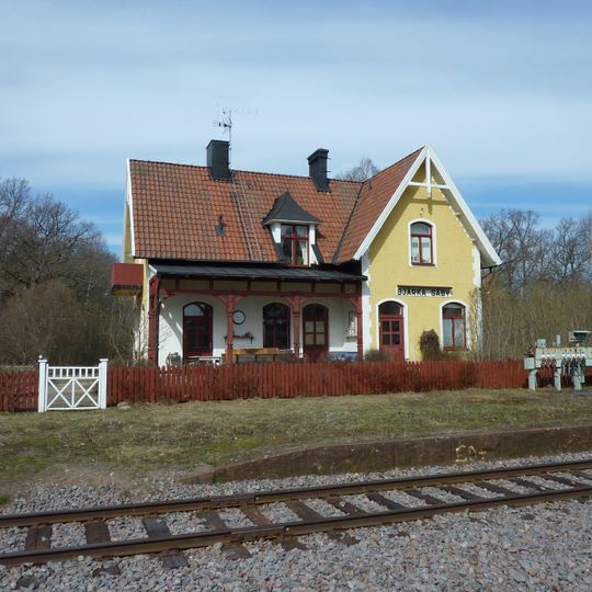 Bjärka-Säby railway station