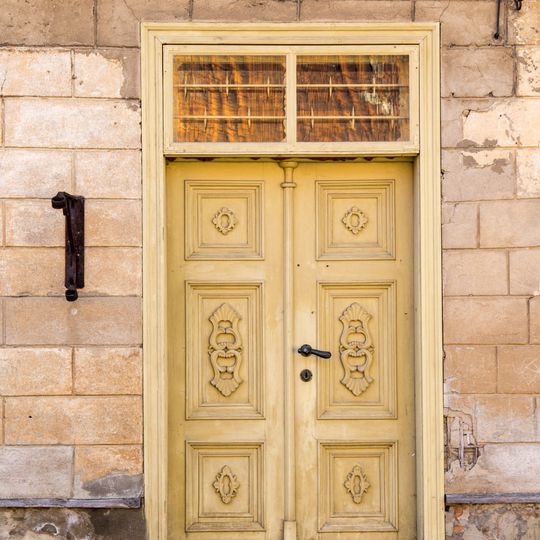 Exterior doors at Skrundas iela 14, Kuldīga