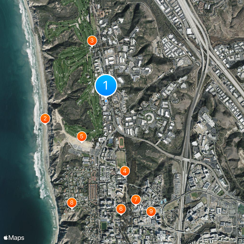 Scripps Research Map