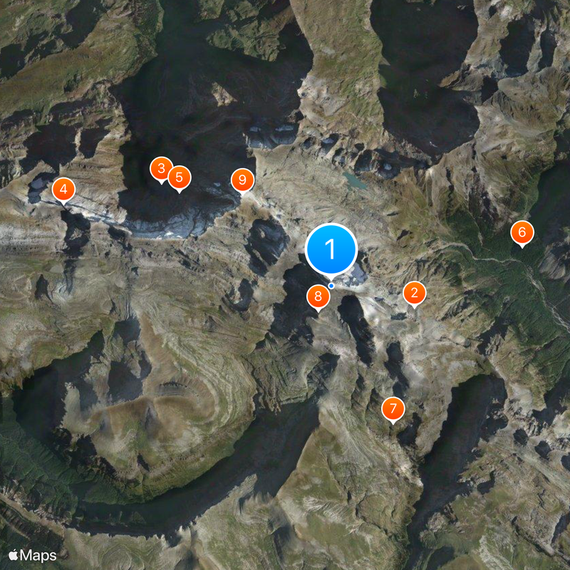 Monte Perdido Mapa