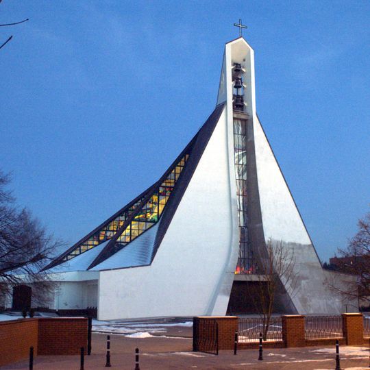 Virgin Mary Queen of Poland church in Wejherowo