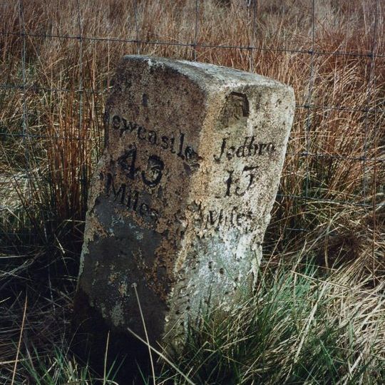 Milestone Circa 100 Yards South-East Of Ramshope Lodge