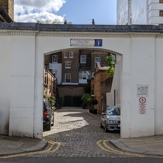 Entrance Arch From Cranley Place