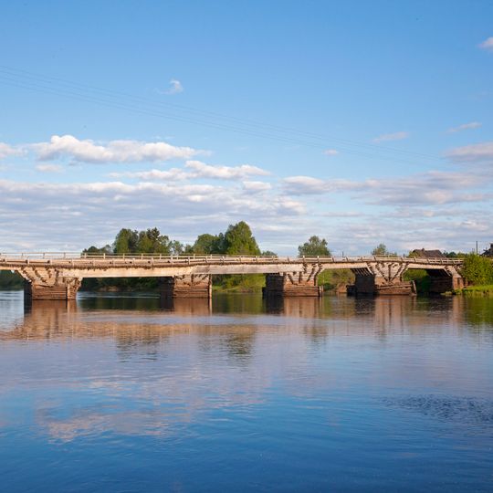 Bridge over Kena in Izmaylovskaya