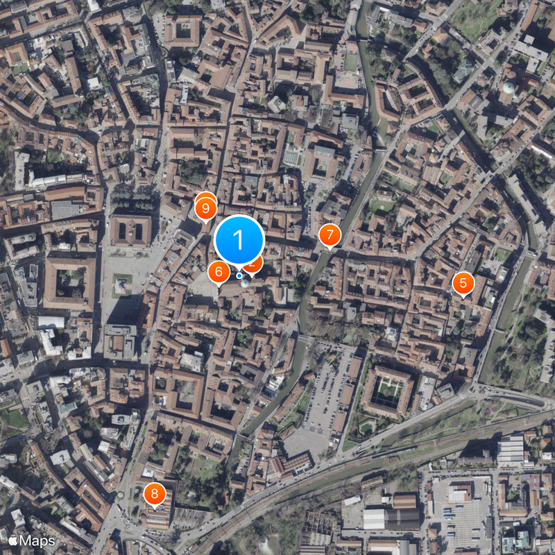 Monza Cathedral Mapa