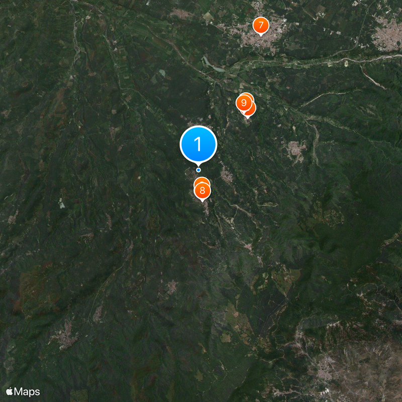 Oppido Mamertina Map