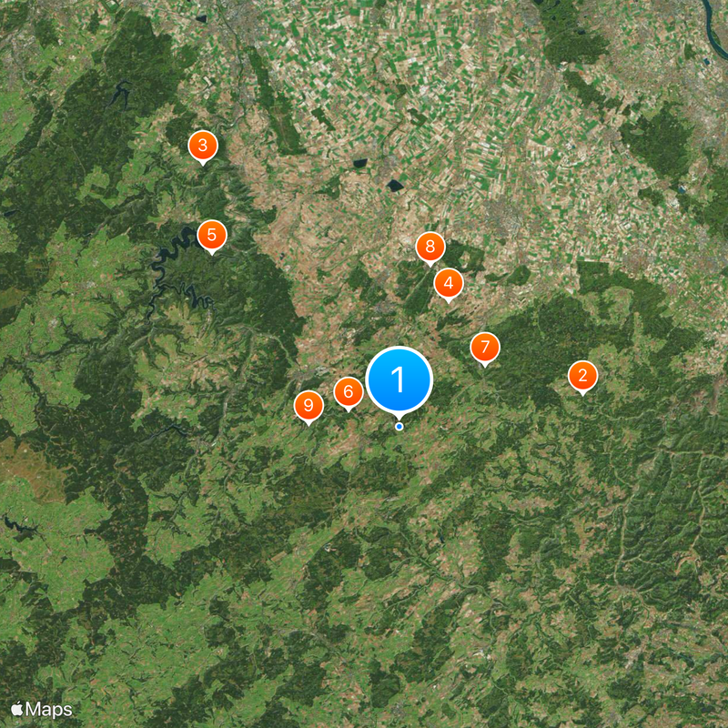 Circondario di Euskirchen Mappa