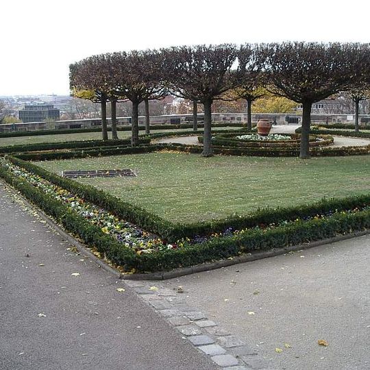 Ogród zamkowy w Norymberdze