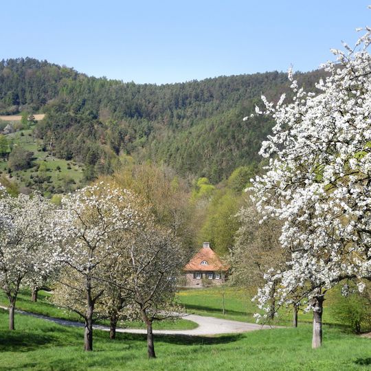 Werratal zwischen Oberrieden und Wenderhausen und Ludwigstein mit Hintergelände