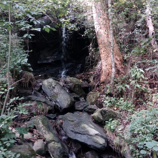 Pod Libuší waterfall