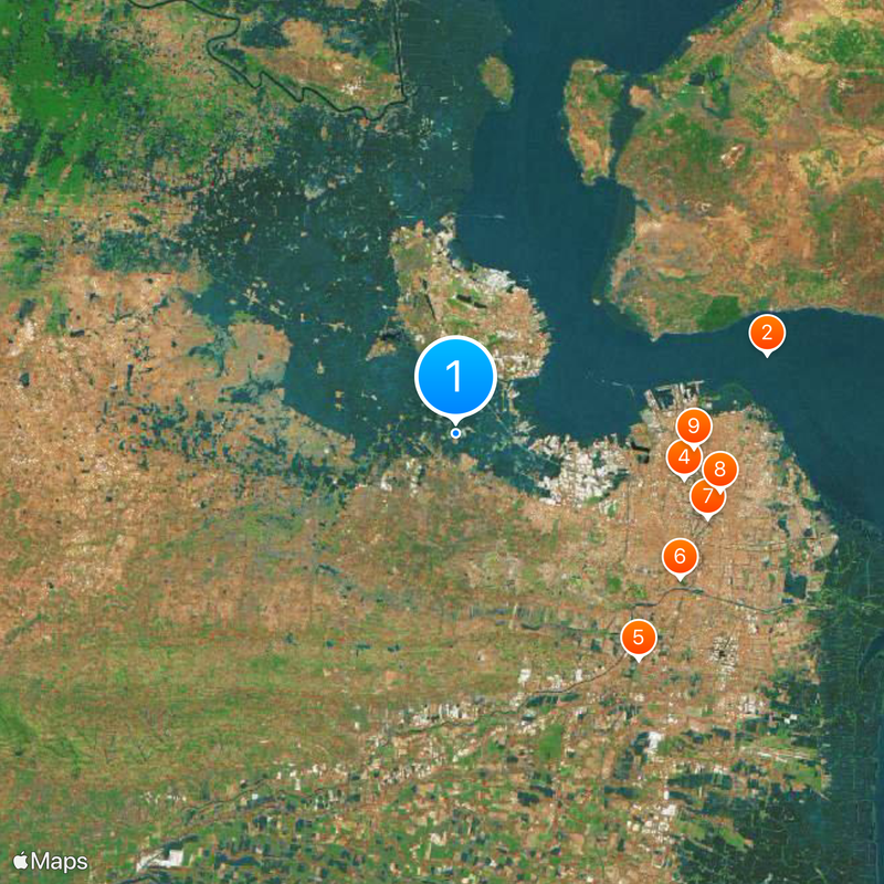 Gelora Bung Tomo Stadium Mappa