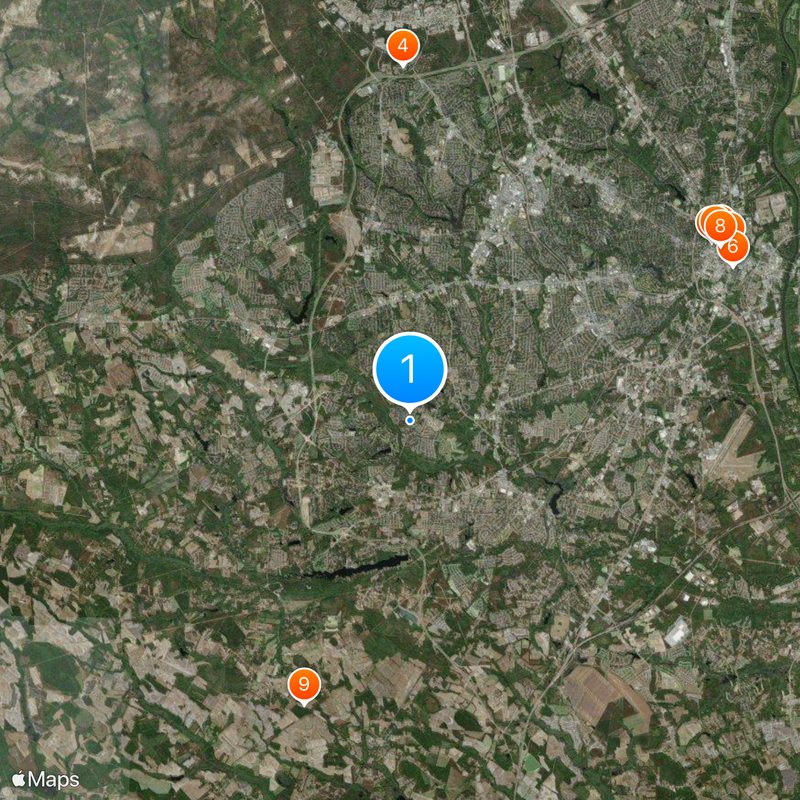 Nizina Atlantycka Mapa