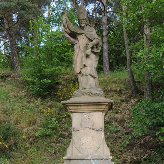 Socha svatého Rajmunda u Manětína