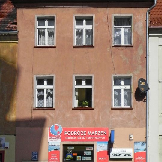 21 Wolności Square in Bystrzyca Kłodzka