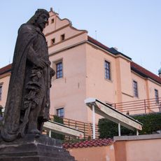 Statue of Charles IV in Mělník