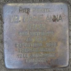 Stolperstein dedicated to Marie Anna Jonas