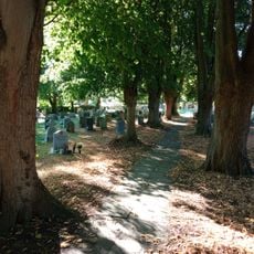 2 Gravestones At East End Of Church Of St Mary