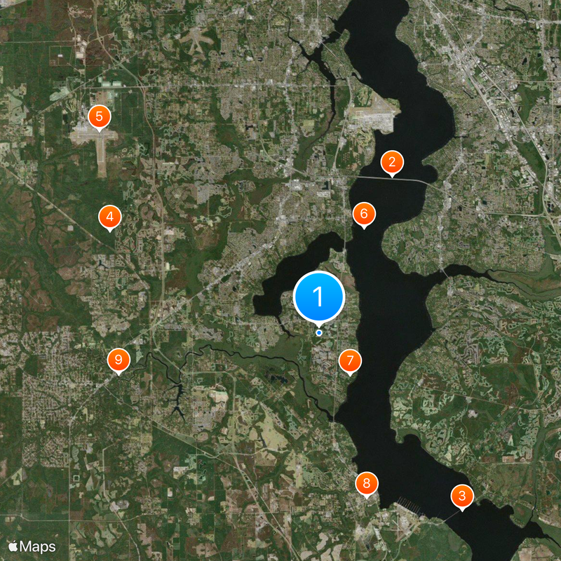 Fleming Island Map
