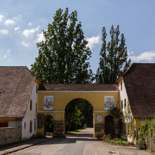 Tor Schloss Schwarzenberg