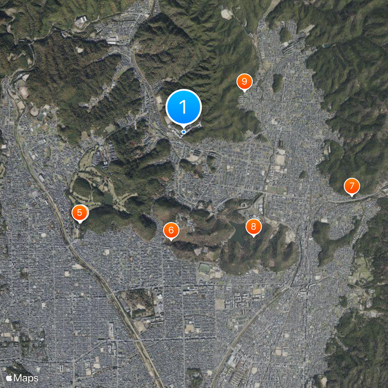 Kyoto Seika University Map
