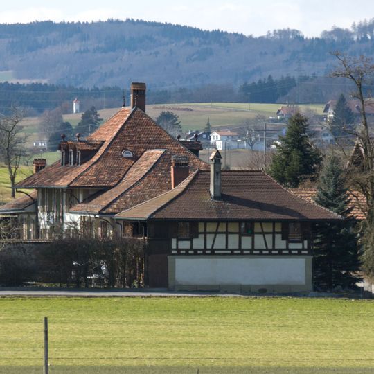 Landsitz Waldegg mit Ofenhaus und Küherstöckli