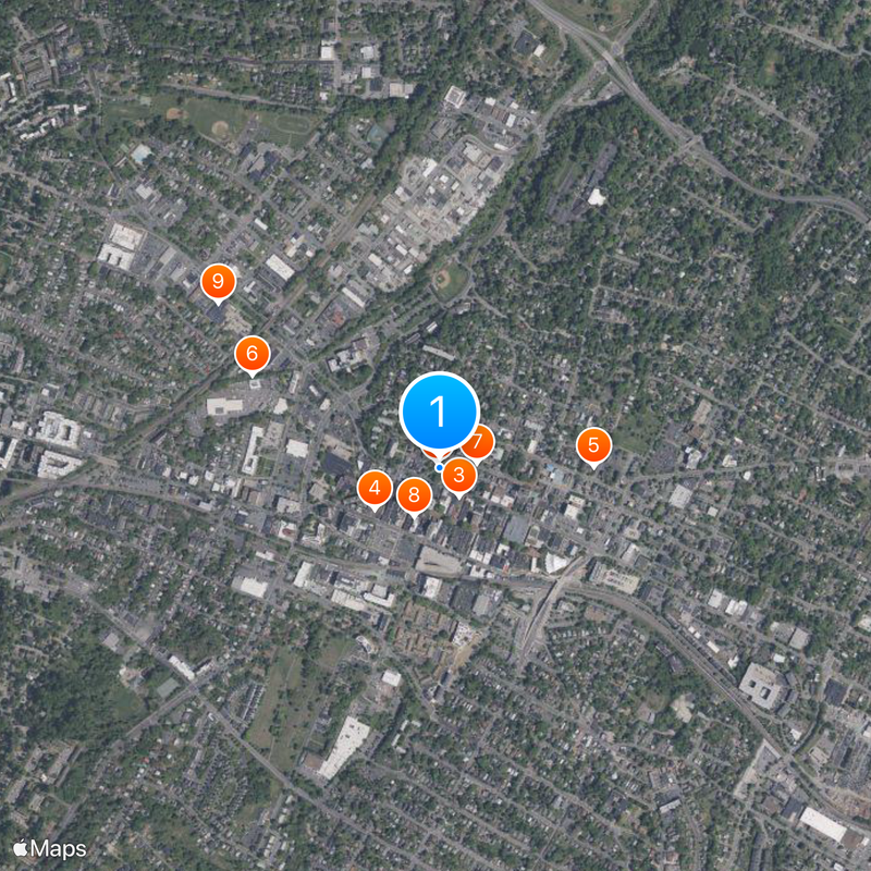 Robert Edward Lee sculpture Kaart