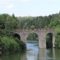 Railway bridge over the Sedlický potok