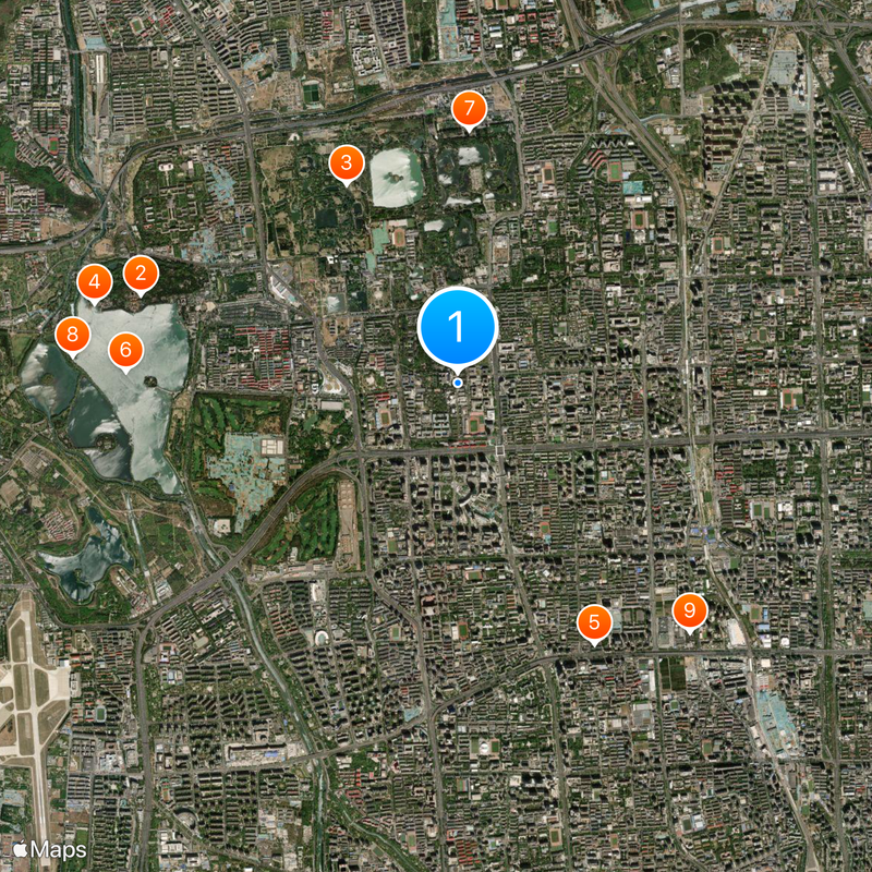 Peking University Map