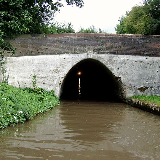 Trent and Mersey Canal western entrance to the Barnton Tunnel