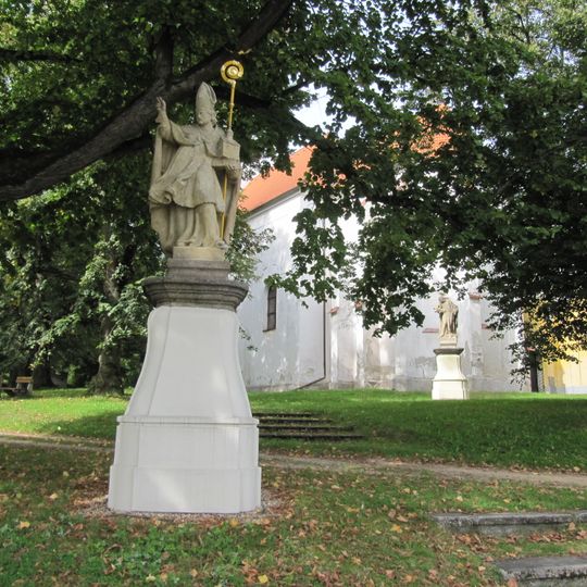 Sochy svatých Aloise a Gotharda