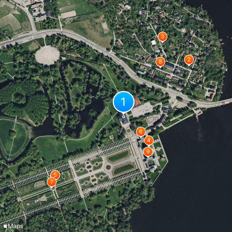 Drottningholm Palace Theatre Mapa