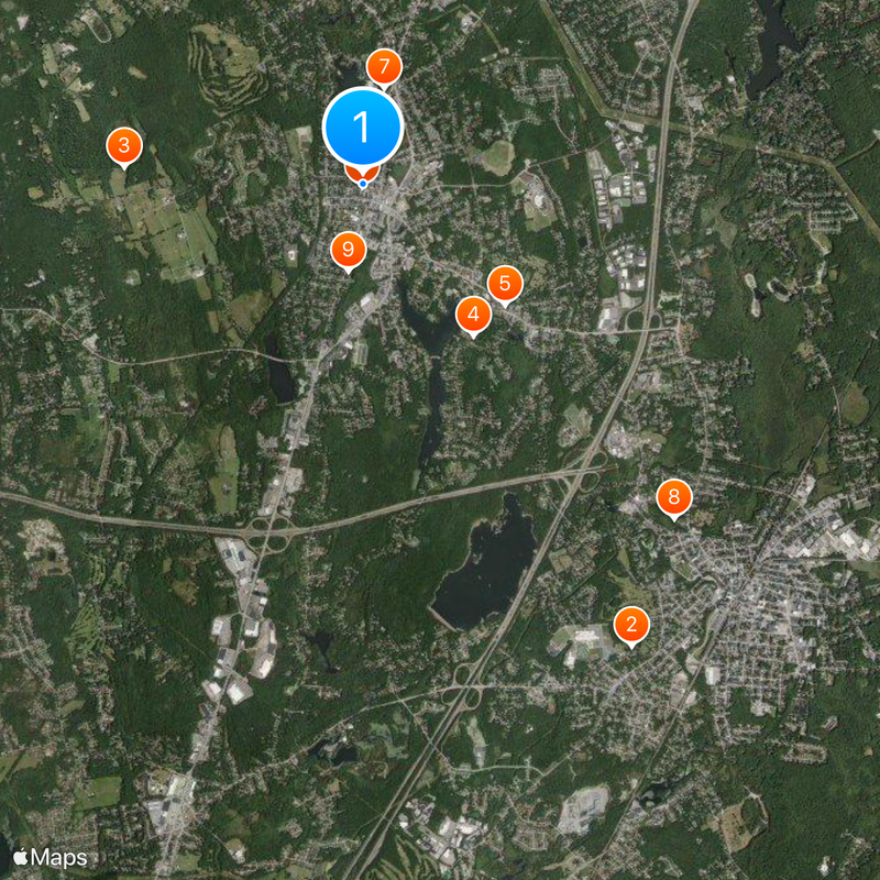 North Attleborough Map