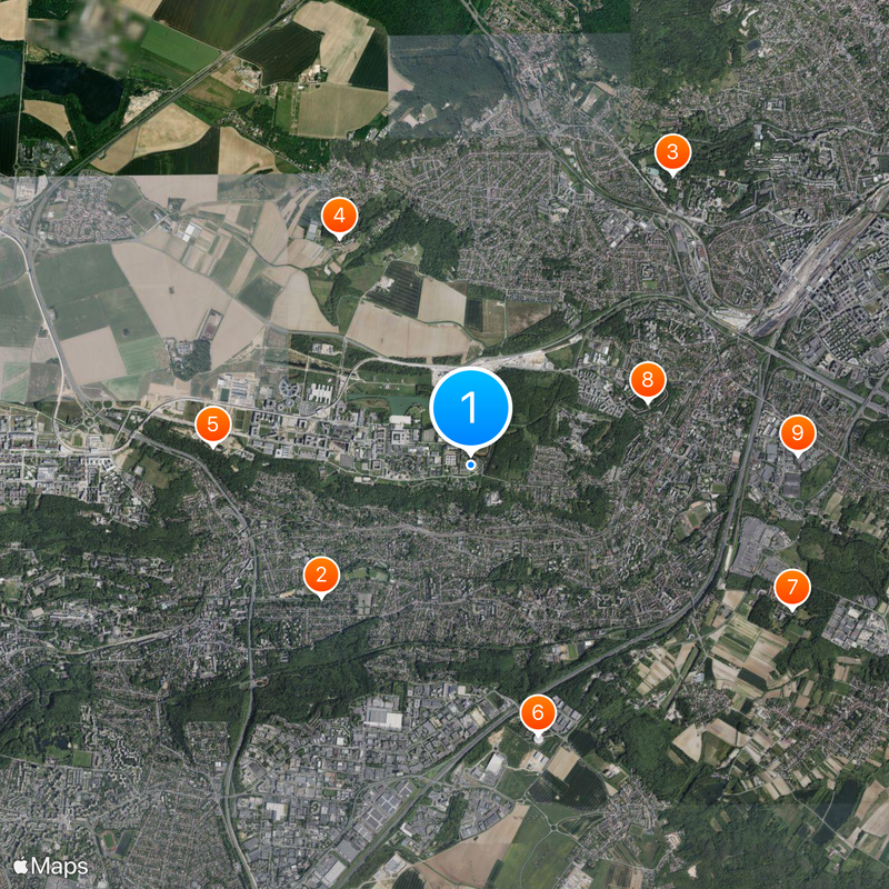 Polytechnic Institute of Paris Map