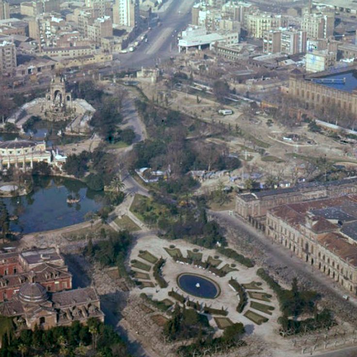 Plaza Cascada en el Parque de la Ciudadela