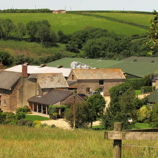 Burcombe Farmhouse And Former Granary Adjoining To North West