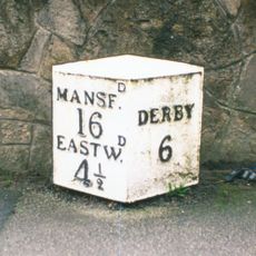Milepost, S end of Smalley Village