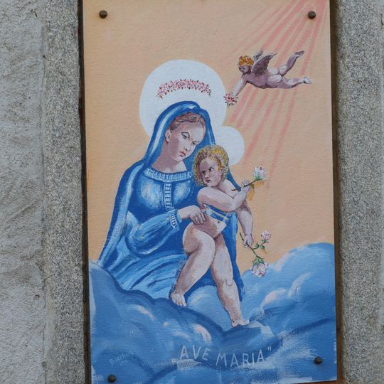 Murale, opera d'arte, chiesa cattolica