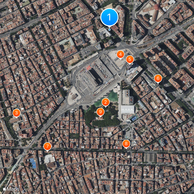 Barcelona Sants Carte