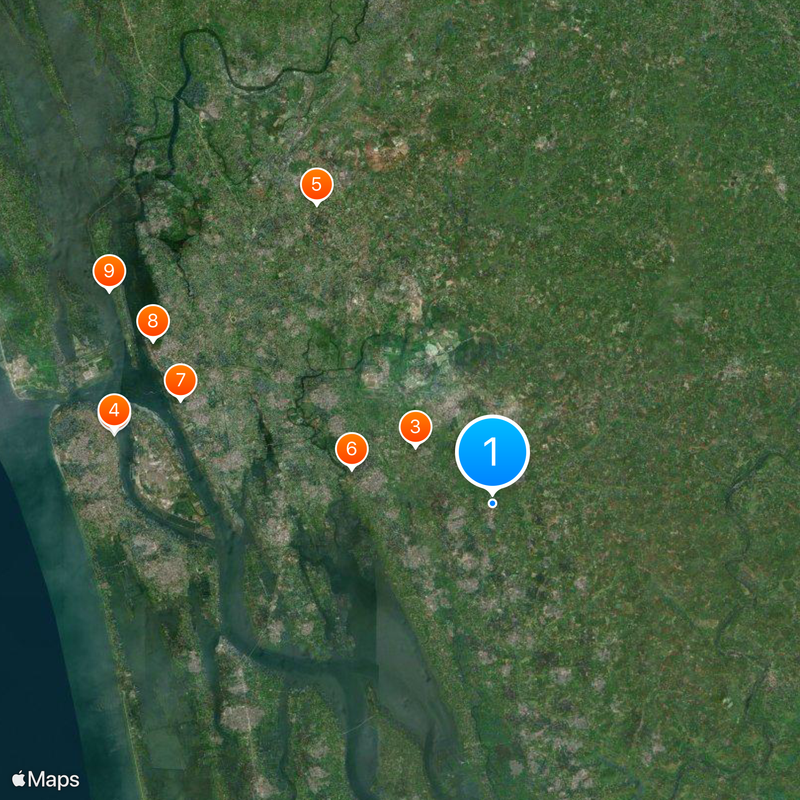 Chottanikkara Temple Map