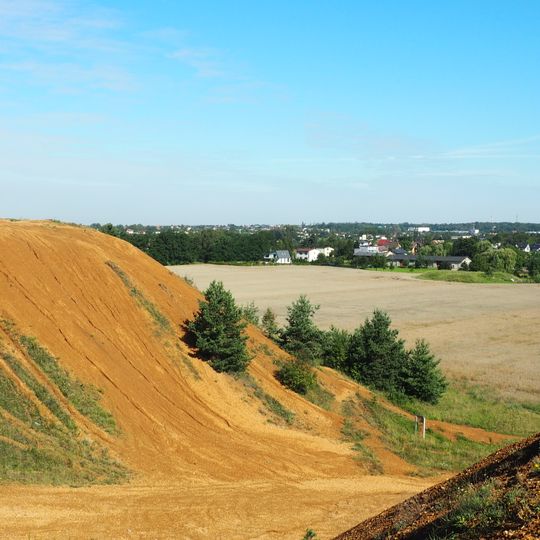 Hałda popłuczkowa w Tarnowskich Górach