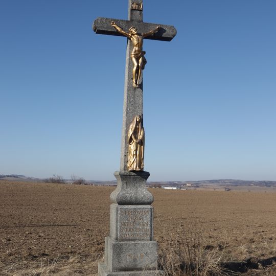 Kříž u JZD u Babic