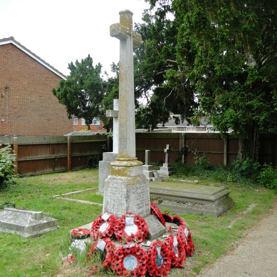 Whitton War Memorial, Churchyard of St Mary's Church