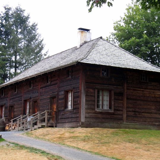 Fort Langley servants' quarters