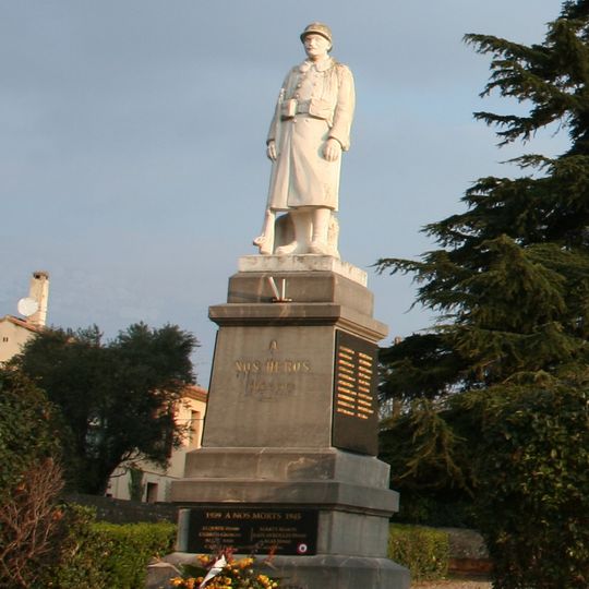 Monument aux morts de la guerre de 1914-1918 de Roujan