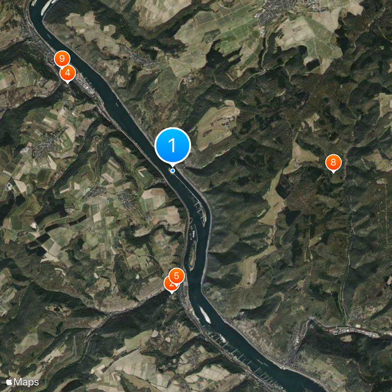 Pfalzgrafenstein Castle Map