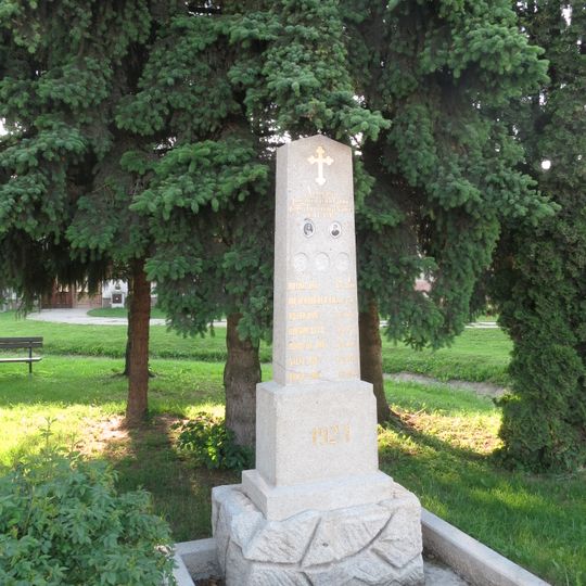 Památník obětem 1. sv. války v Menharticích