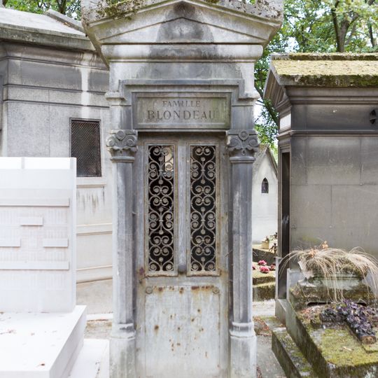 Tombeau de la famille Blondeau